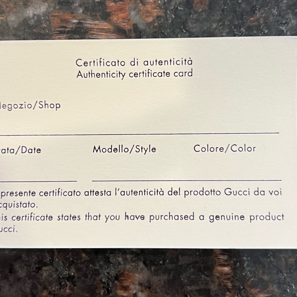 Gucci Black and Green Square Sunglasses - Picture 7 of 7